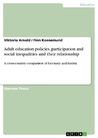 Cover Adult education policies, participation and social inequalities and their relationship