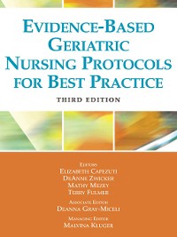 Cover Evidence-Based Geriatric Nursing Protocols for Best Practice
