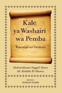 Cover Kale ya Washairi wa Pemba: Kamange na Sarahani