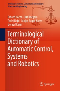 Cover Terminological Dictionary of Automatic Control, Systems and Robotics