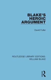 Cover Blake's Heroic Argument
