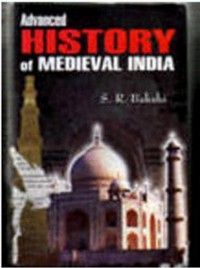 Cover Advanced History Of Medieval India