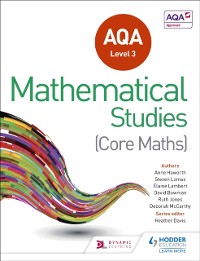 Cover AQA Level 3 Certificate in Mathematical Studies