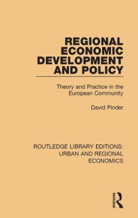 Cover Regional Economic Development and Policy