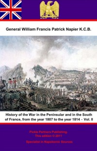 Cover History Of The War In The Peninsular And In The South Of France, From The Year 1807 To The Year 1814 - Vol. II