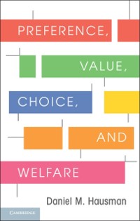 Cover Preference, Value, Choice, and Welfare