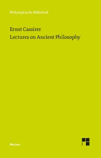 Cover Lectures on Ancient Philosophy
