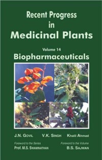 Cover Recent Progress In Medicinal Plants (Biopharmaceuticals)