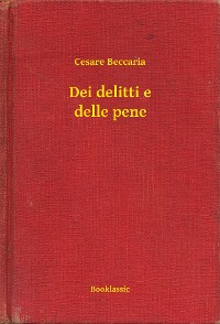 Cover Dei delitti e delle pene