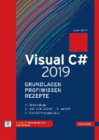 Cover Visual C# 2019 – Grundlagen, Profiwissen und Rezepte