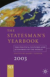 Cover Statesman's Yearbook 2003