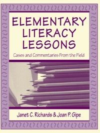 Cover Elementary Literacy Lessons
