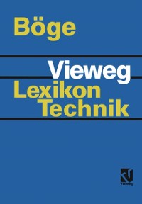 Cover Vieweg Lexikon Technik