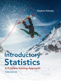 Cover Introductory Statistics: A Problem-Solving Approach