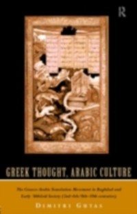 Cover Greek Thought, Arabic Culture