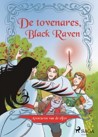Cover Avonturen van de elfen 2 - De tovenares, Black Raven