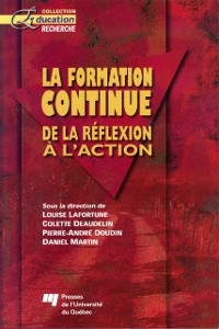 Cover La formation continue