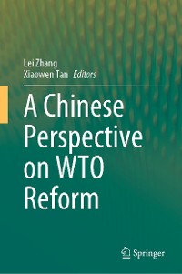 Cover A Chinese Perspective on WTO Reform
