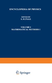 Cover Mathematische Methoden I / Mathematical Methods I