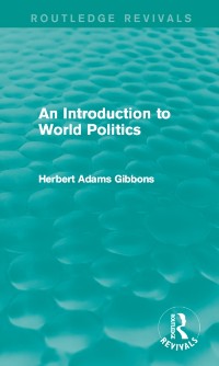 Cover An Introduction to World Politics