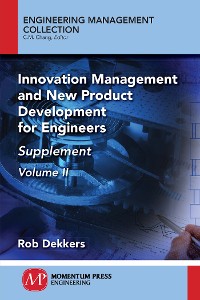 Cover Innovation Management and New Product Development for Engineers, Volume II
