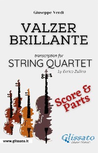Cover Valzer Brillante - String Quartet (parts & score)