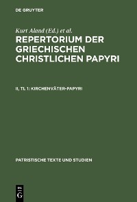 Cover Kirchenväter-Papyri