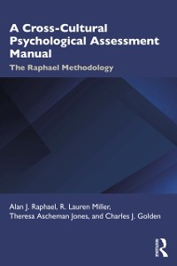 Cover A Cross-Cultural Psychological Assessment Manual