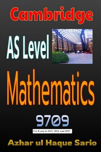 Cover Cambridge AS Level Mathematics 9709