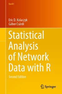 Cover Statistical Analysis of Network Data with R