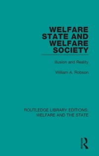 Cover Welfare State and Welfare Society