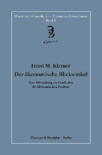 Cover Der ökonomische Blickwinkel.