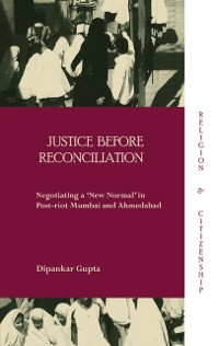 Cover Justice before Reconciliation