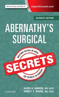 Cover Abernathy's Surgical Secrets E-Book
