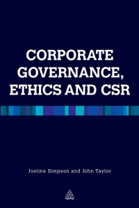 Cover Corporate Governance Ethics and CSR