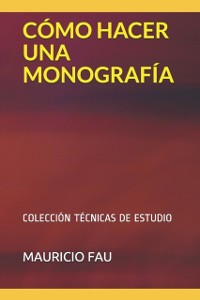 Cover Como hacer una monografia