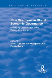 Cover New Directions in Global Economic Governance