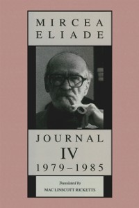 Cover Journal IV, 1979-1985