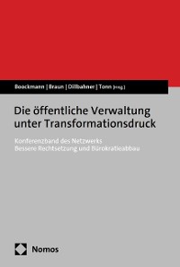 Cover Die öffentliche Verwaltung unter Transformationsdruck