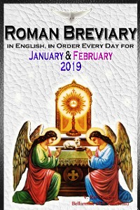 Cover The Roman Breviary: in English, in Order, Every Day for january & February 2019
