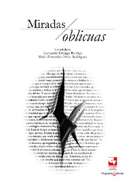 Cover Miradas Oblicuas
