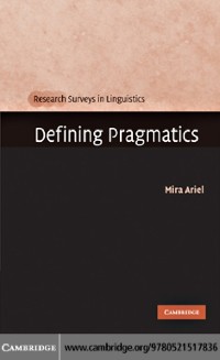 Cover Defining Pragmatics