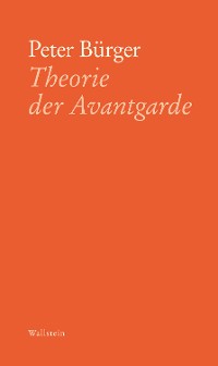 Cover Theorie der Avantgarde