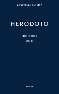 Cover Historia. Libros VIII-IX