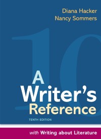 Cover A Writer''s Reference with Writing About Literature