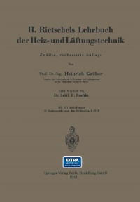 Cover H. Rietschels Lehrbuch der Heiz- und Lüftungstechnik