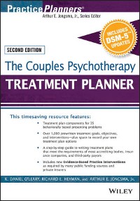Cover The Couples Psychotherapy Treatment Planner, with DSM-5 Updates