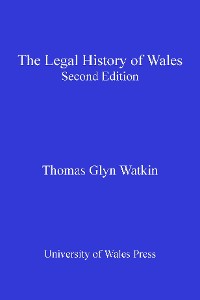 Cover The Legal History of Wales