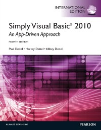 Cover Simply Visual Basic 2010: An App-Driven Approach