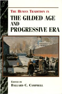 Cover Human Tradition in the Gilded Age and Progressive Era
